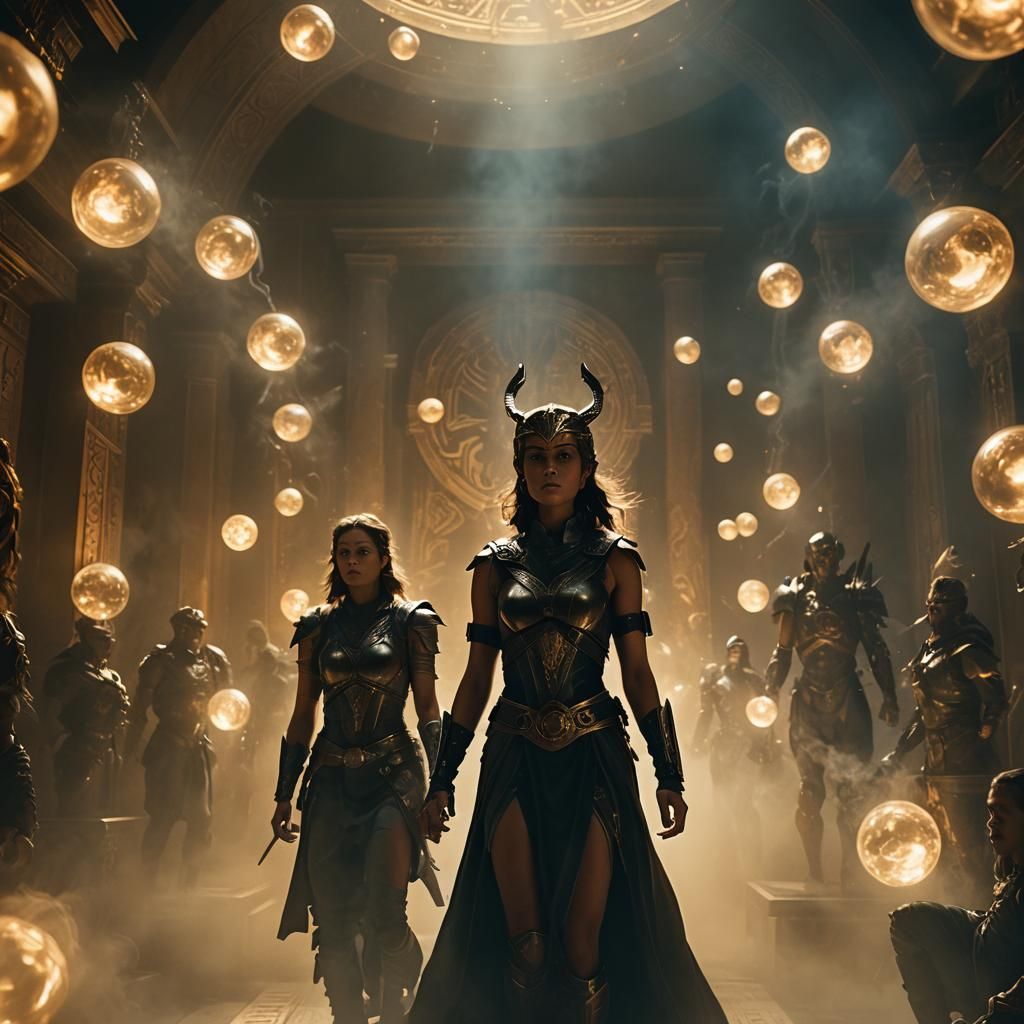 Ethereal Chamber: Ra, Valkyrie, and Angels