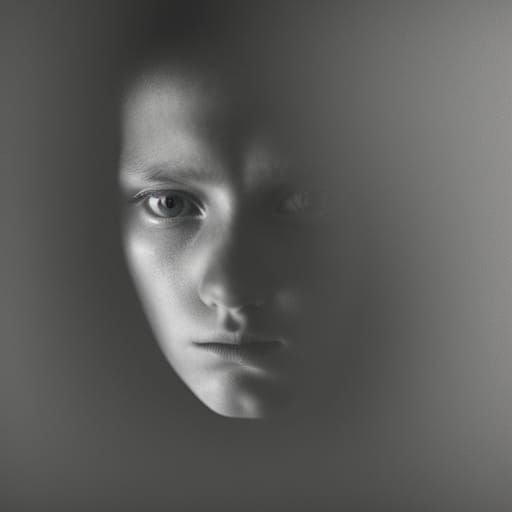 Intimate Portrait of a Stranger in Ambient Light