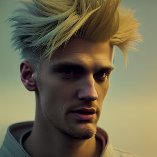 Detailed Portrait with Cinematic Color Grading