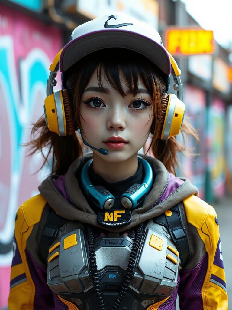 Japanese Cyberpunk Girl