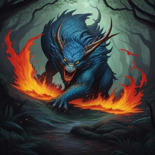 The Jabberwock in Tulgey Wood