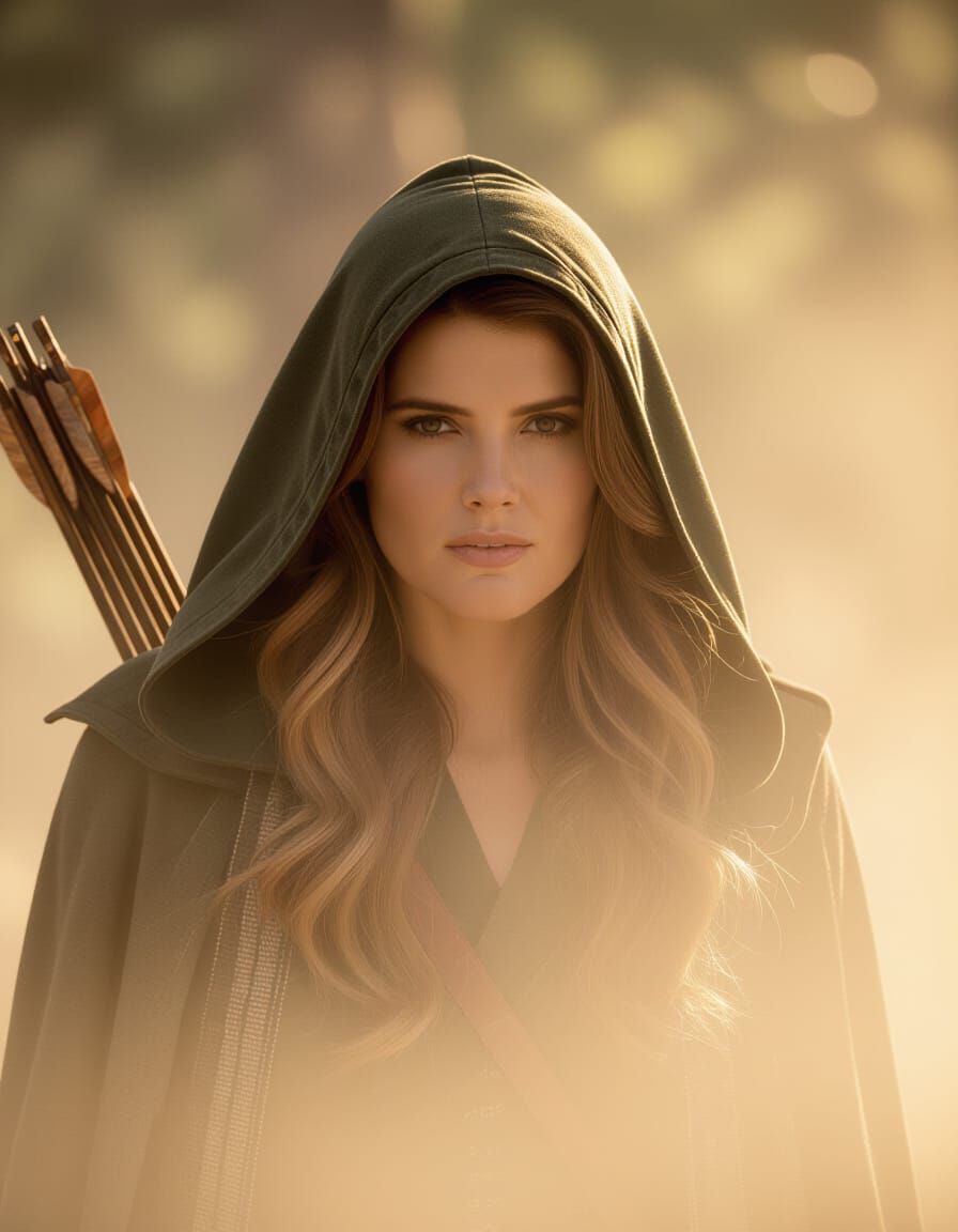 Robin Scherbatsky in Mystical Forest, Cinematic Still
