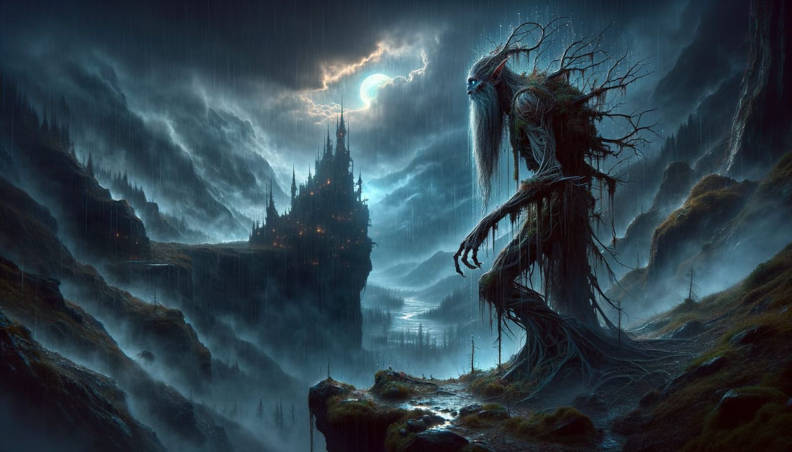 Ent overlooking Castle