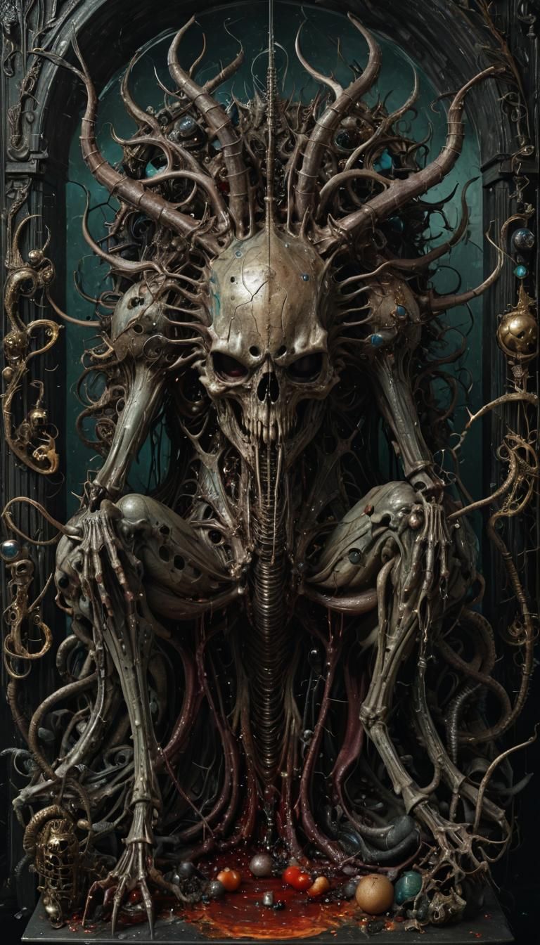 Fantastical Malleus Maleficarum Digital Painting