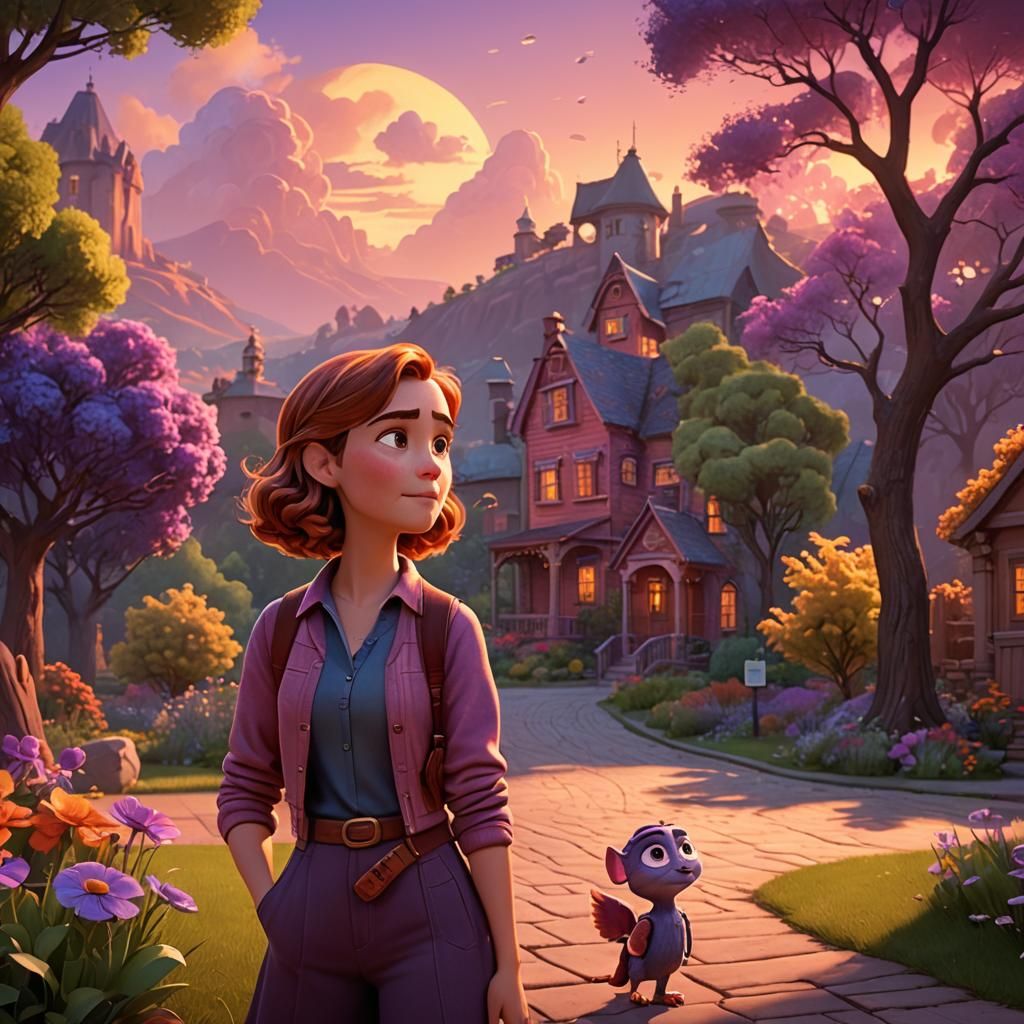 Mary Spuckler in Pixar-Inspired 3D Art
