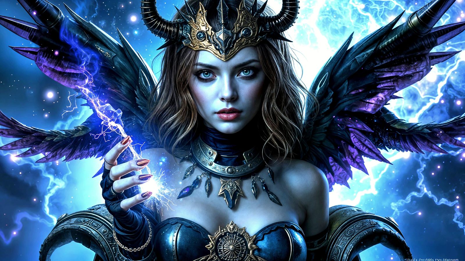 Steampunk Goddess of Magic and Technology