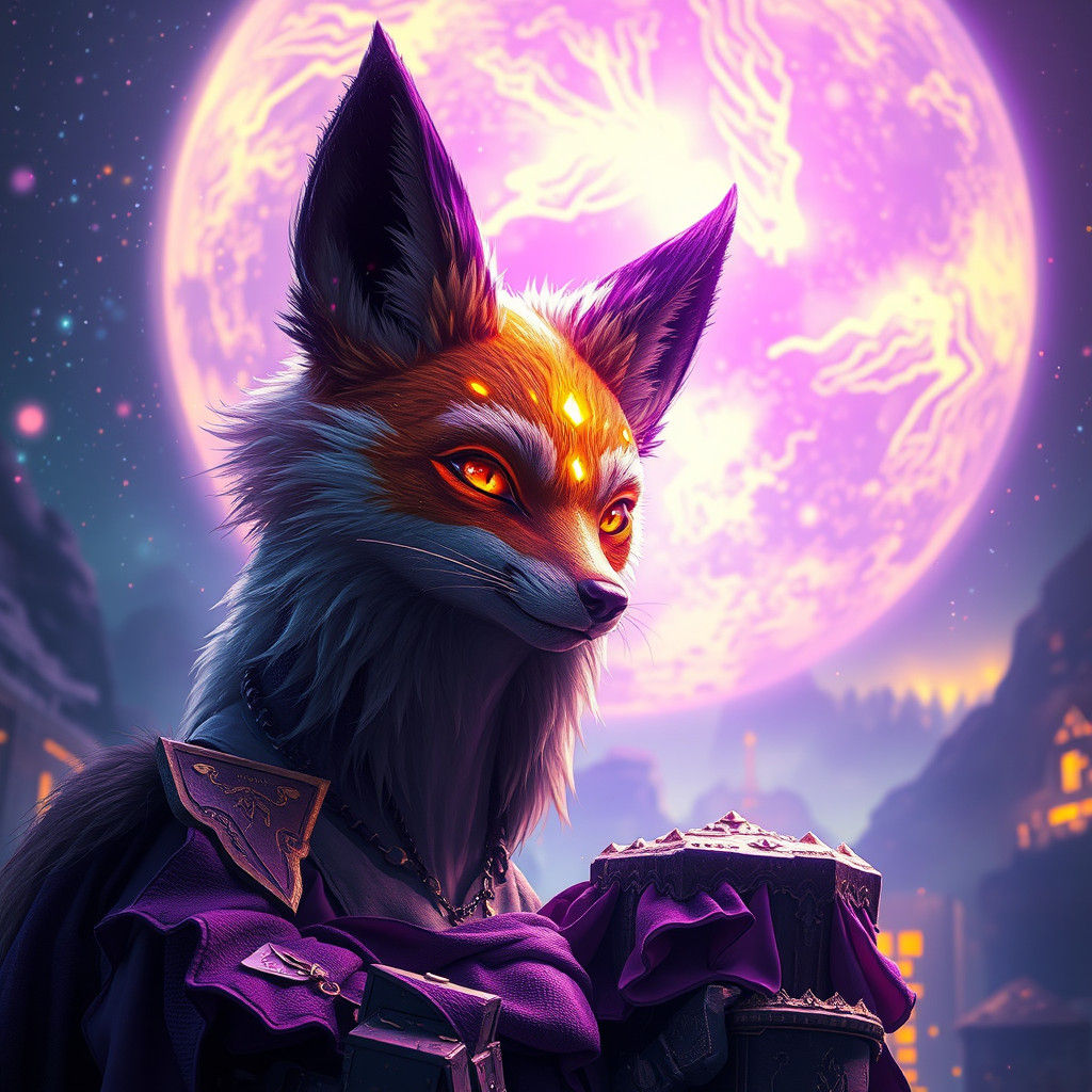 Star Fox in Dark Fantasy Style, 8k Resolution