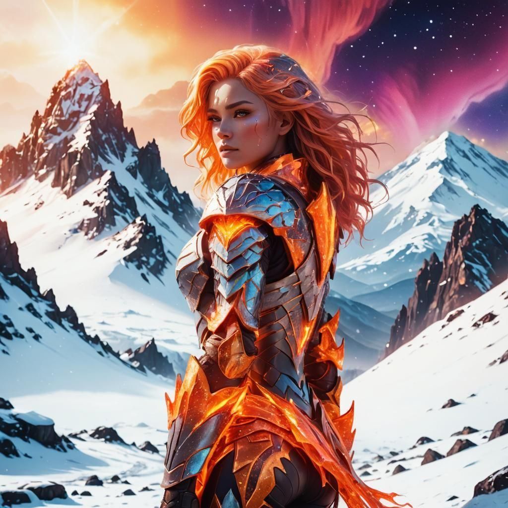 beautiful white chinese korean japanese woman with sparkling...