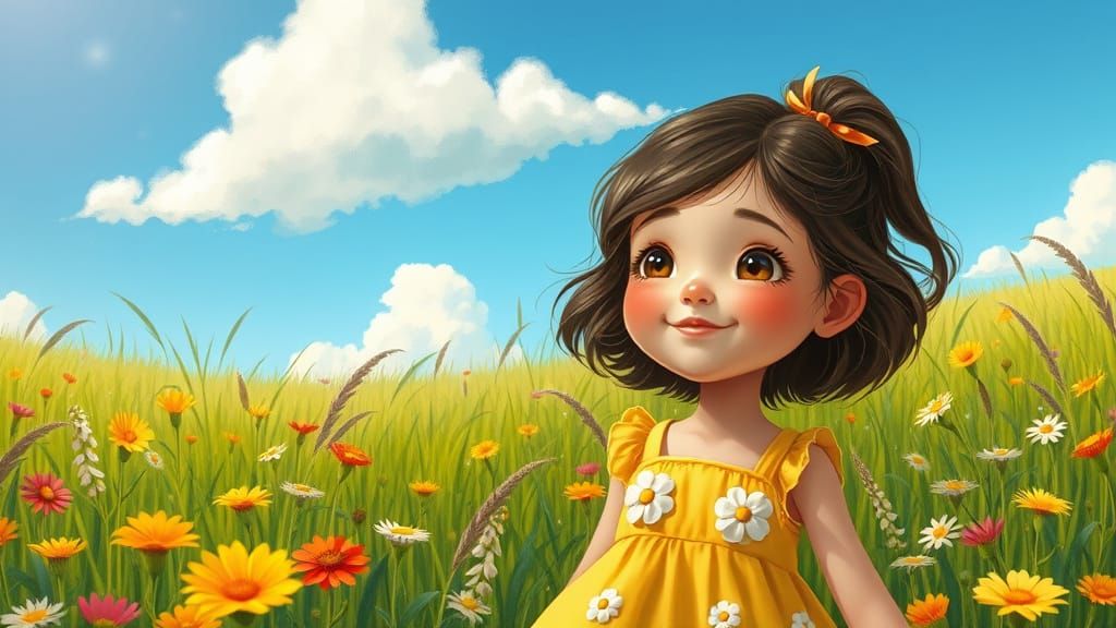 Surreal Whimsy in Dreamy Studio Ghibli Style