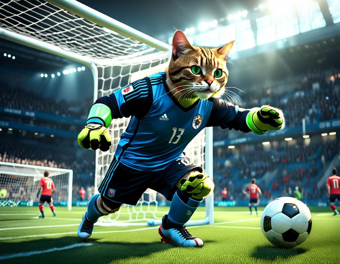 Football cat