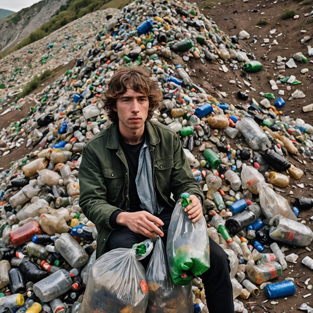 The bottlemen in Serbia are Romani who collect plastic bottl...