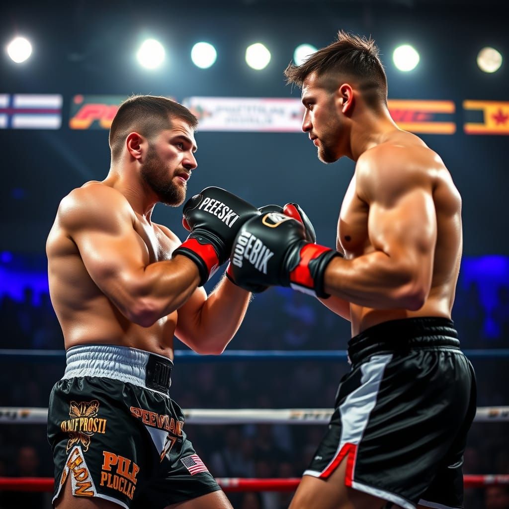 Bulgarian Politician Duel in Cyberpunk Style