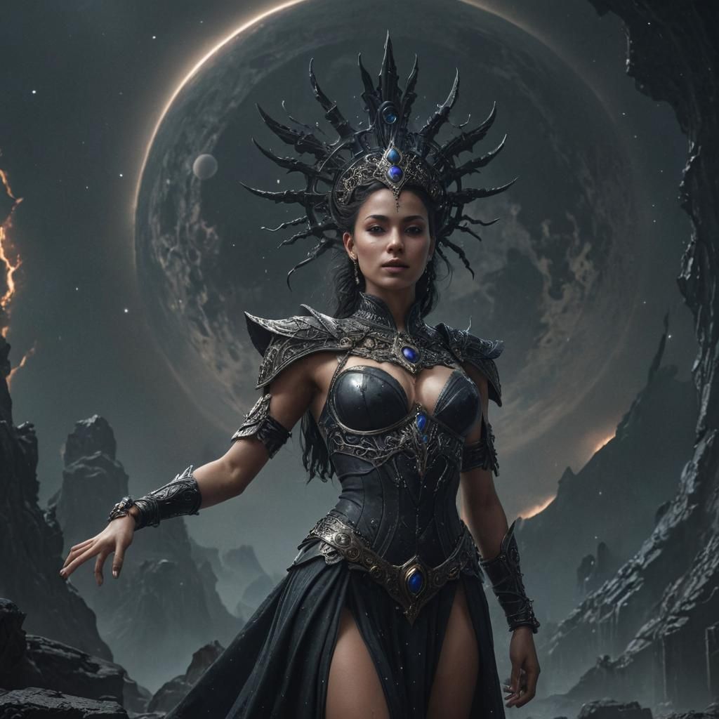 Queen of Parallel Universe Under Black Sun