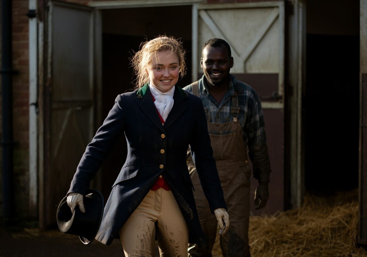 Sunlit Countess After Fox Hunt, Lyrical Intimacy