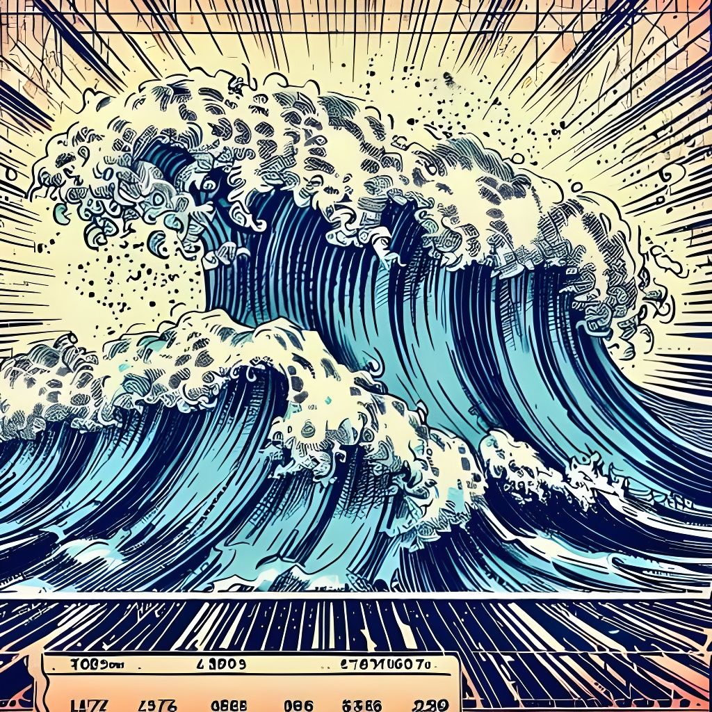 Abstract Blend of Interconnected Forms