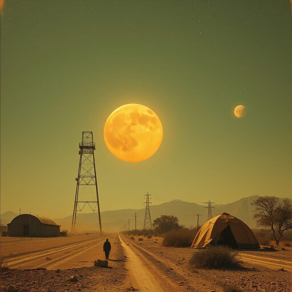 Solarpunk Cityscape in Vibrant Eco-Friendly Colors