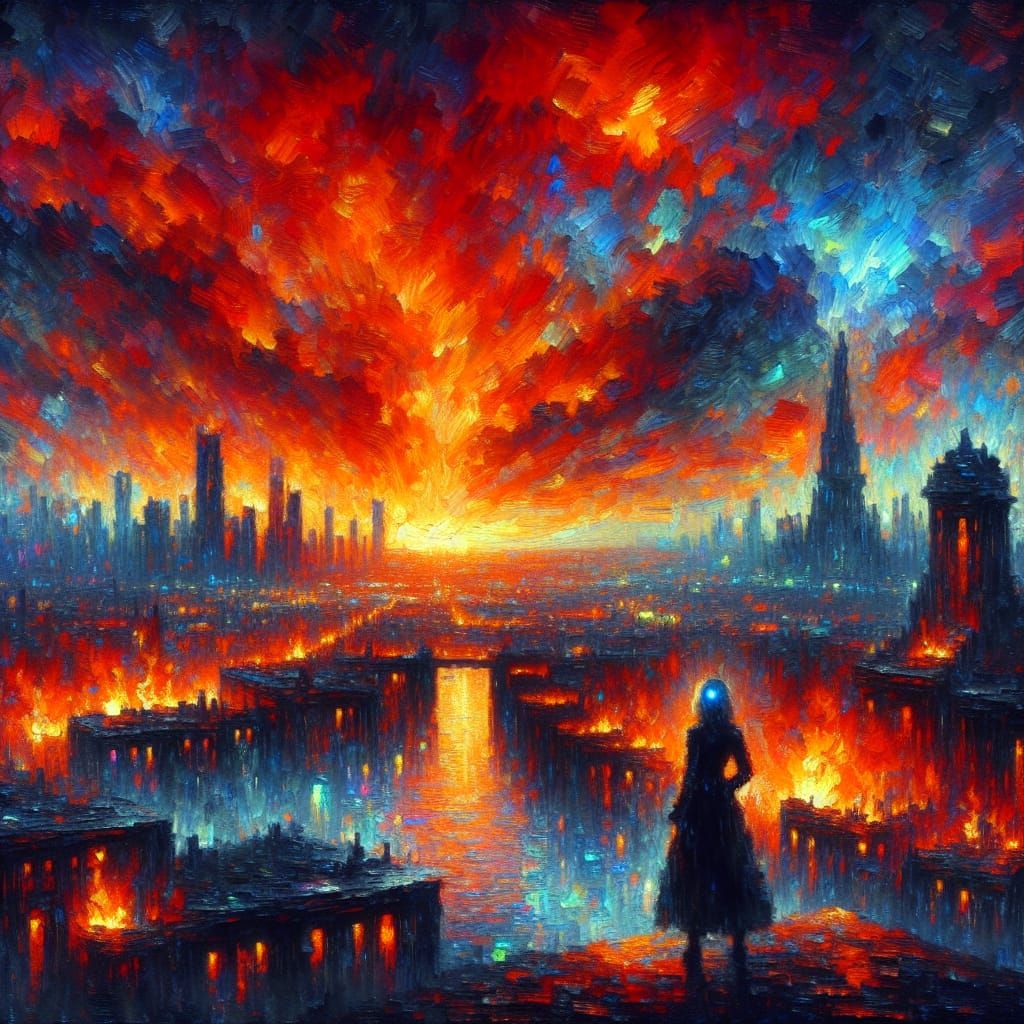 City Ablaze
