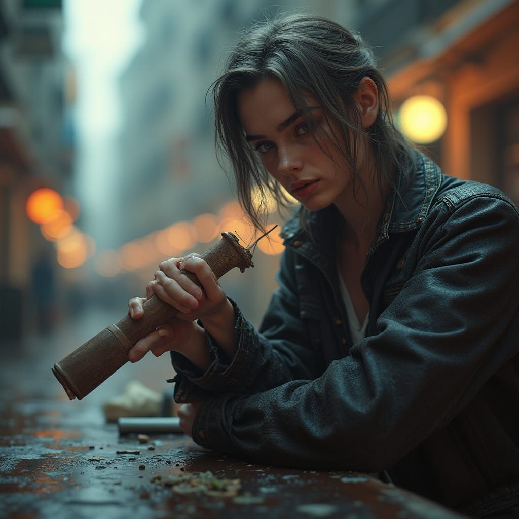 Elegant Woman Portrait