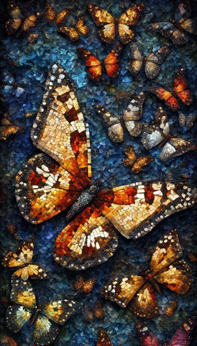 Butterflies Mosaic