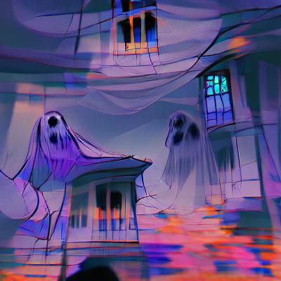 AI Generated Haunted Image