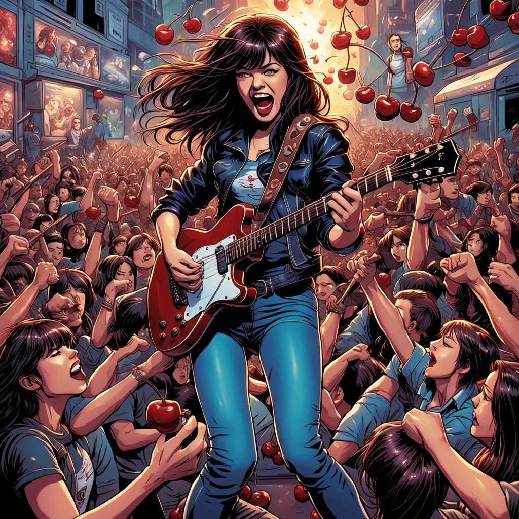 Explosive Rock: 90s Anime Cherry Bomb