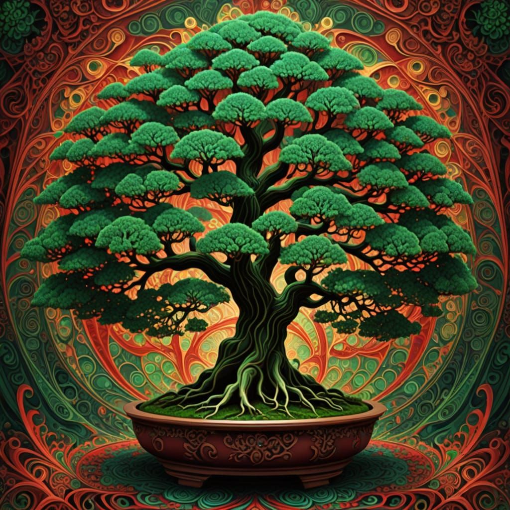 fractal  bonsai tree