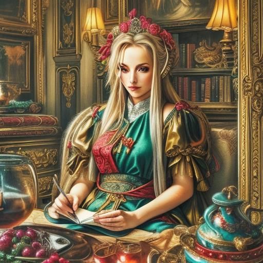 Vibrant Colorful Composition in Hyperrealistic 3D CGI