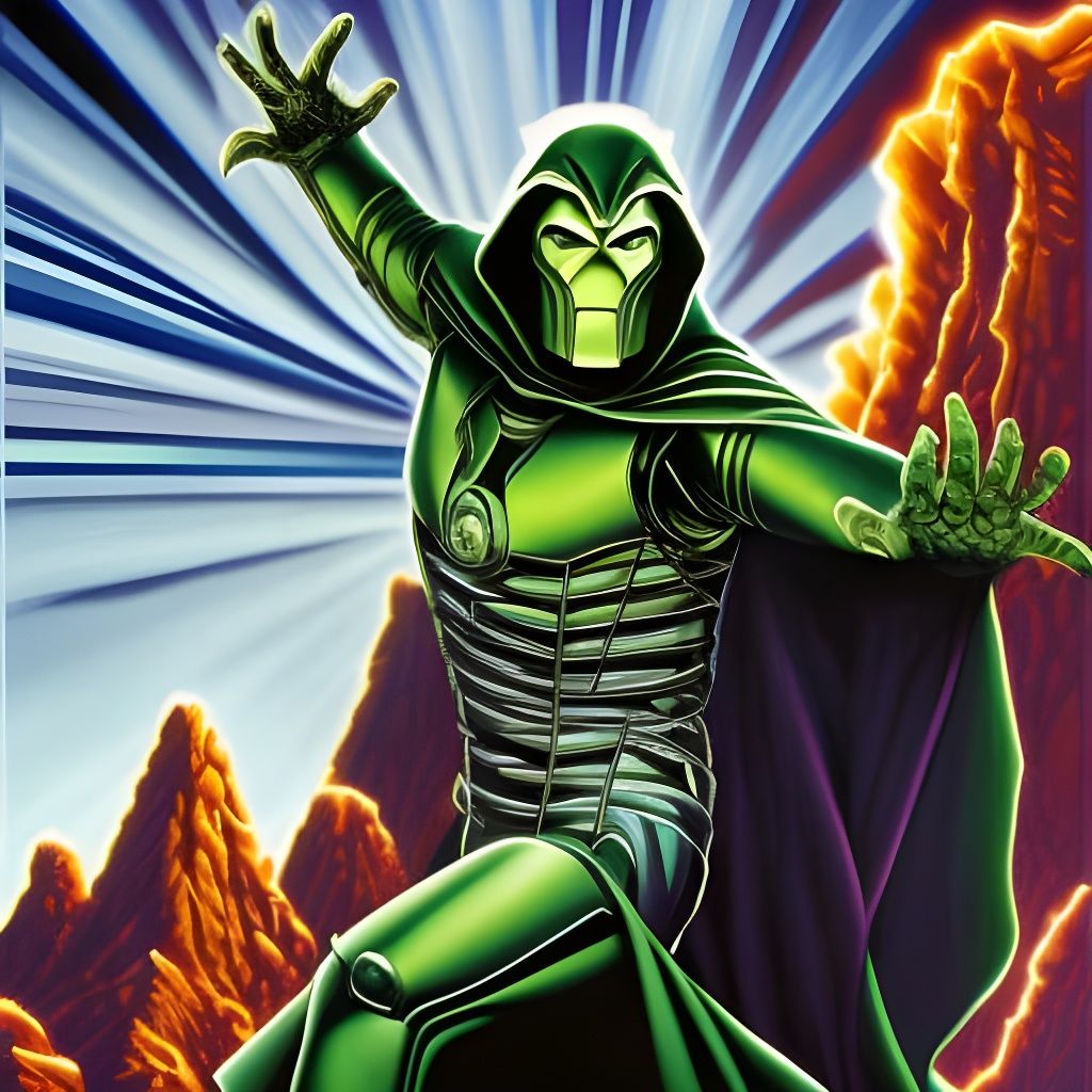 Victor Von Doom Concept Art Movie Poster