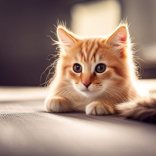 HD Photo of an Adorable Kitten