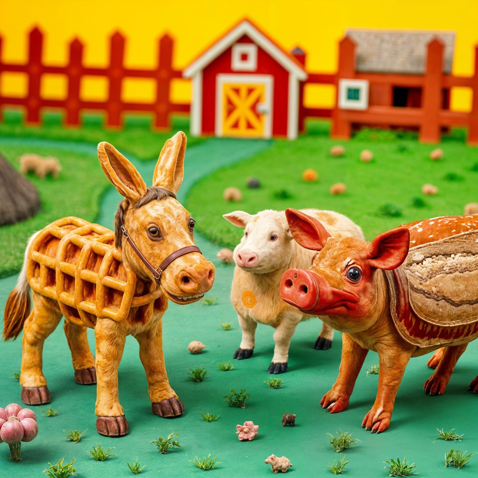 Food Farm: Edible Animal Art