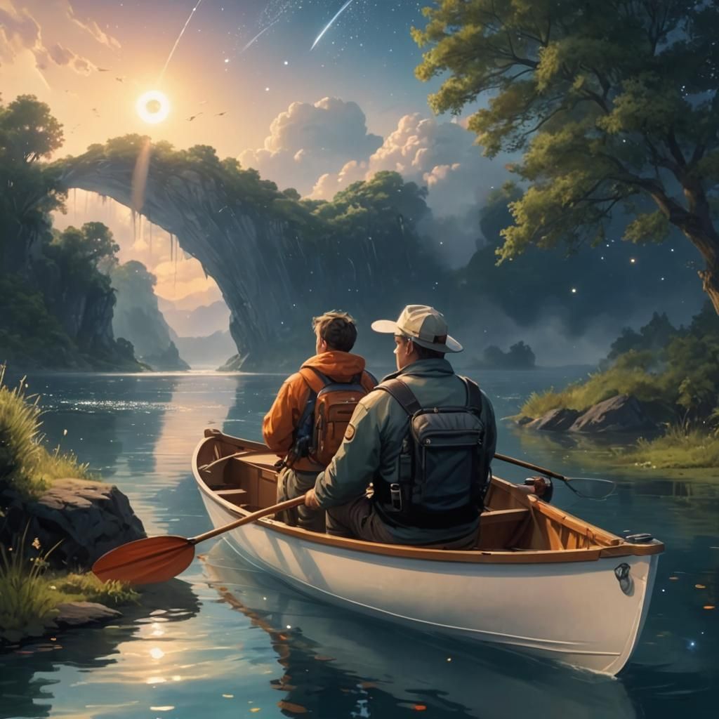 Fantasy Space: Father and Son Fishing Adventure