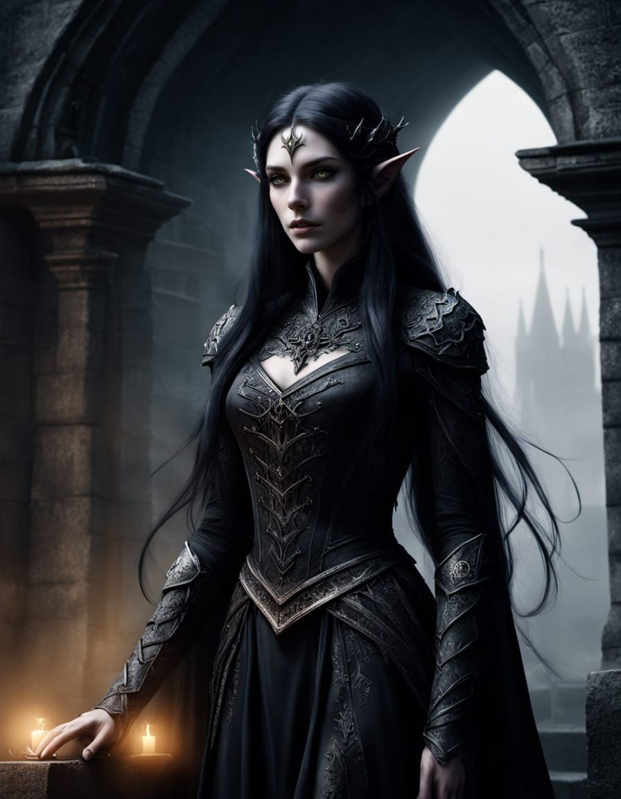 Shelob and Sauron: Gothic Romantic Dark Fantasy