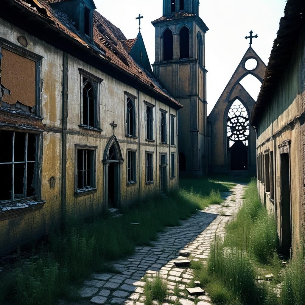 Abandoned Town Memories: A Journey Through Time