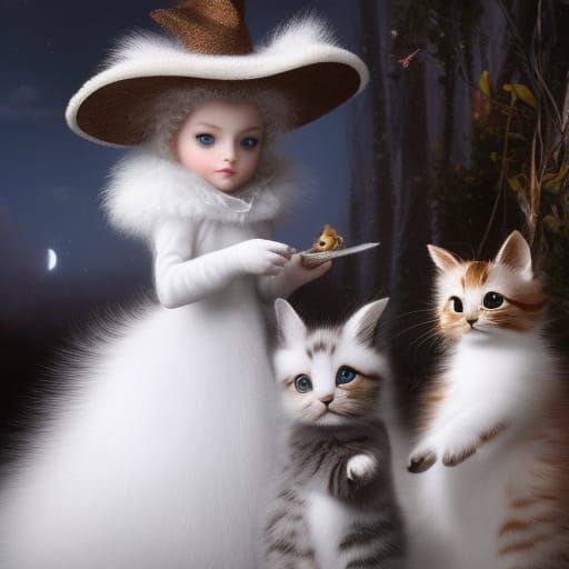 Kittens' Tea Party: 3D Character Design