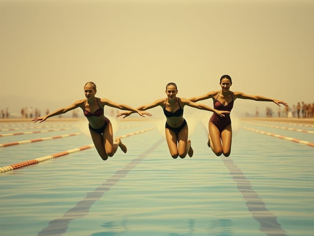 Spart Synchronised Swimming by Kay Sage Leonora Carrington R...