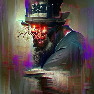 Sinister Figure in Dark Fantasy Style