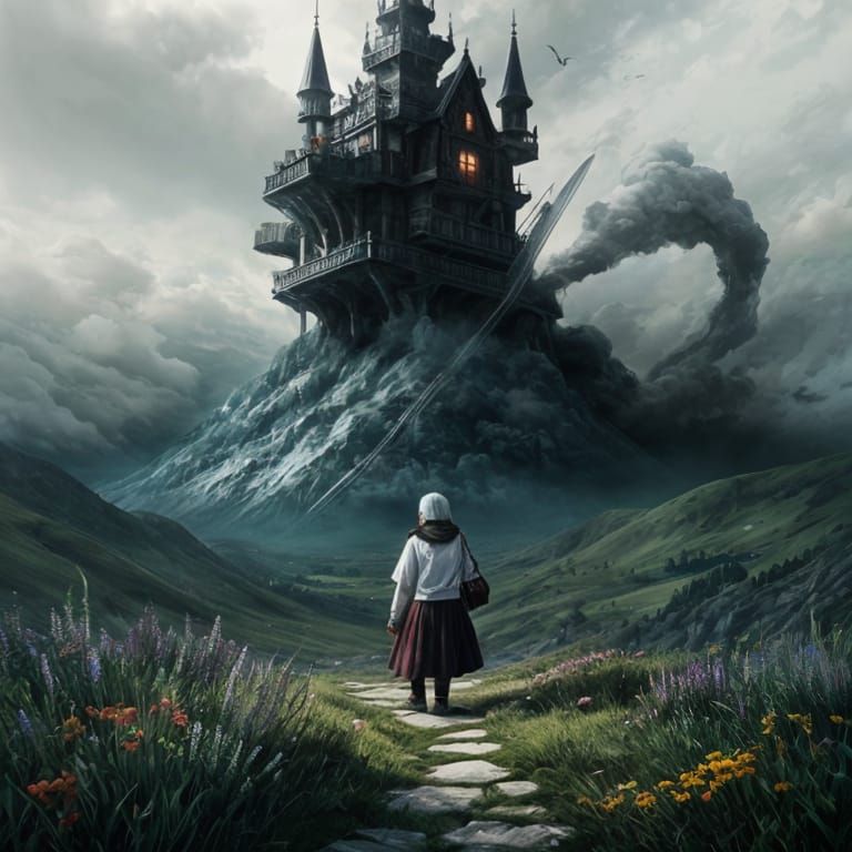 Mystical Dark Fantasy Landscape