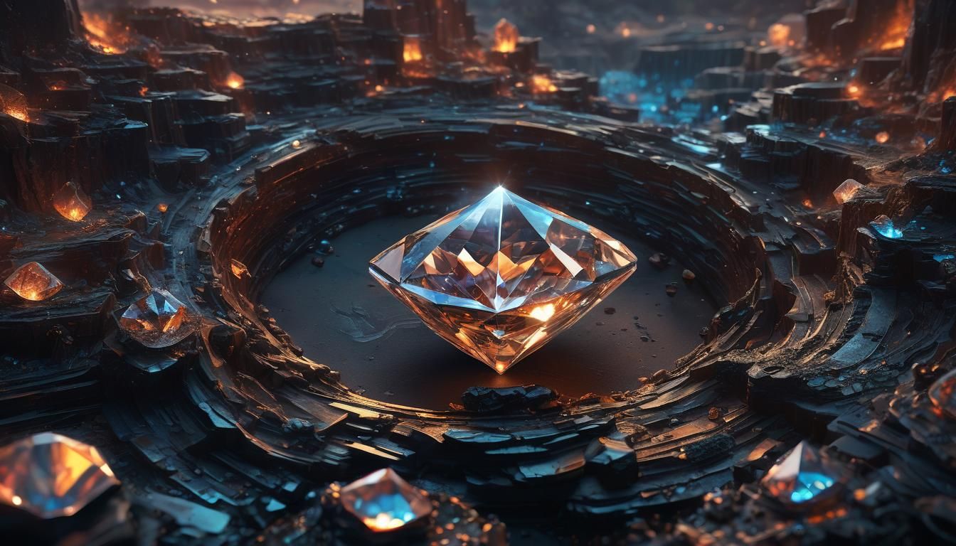 Diamond Portal to Earth: Fantasy Concept Art