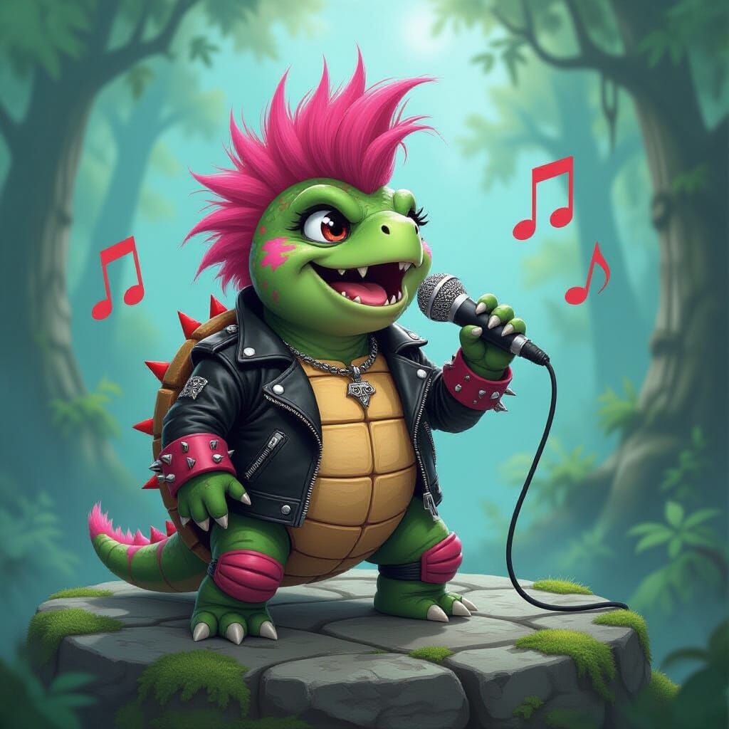 Punk Rock Turtle's Enchanted Forest Concert
