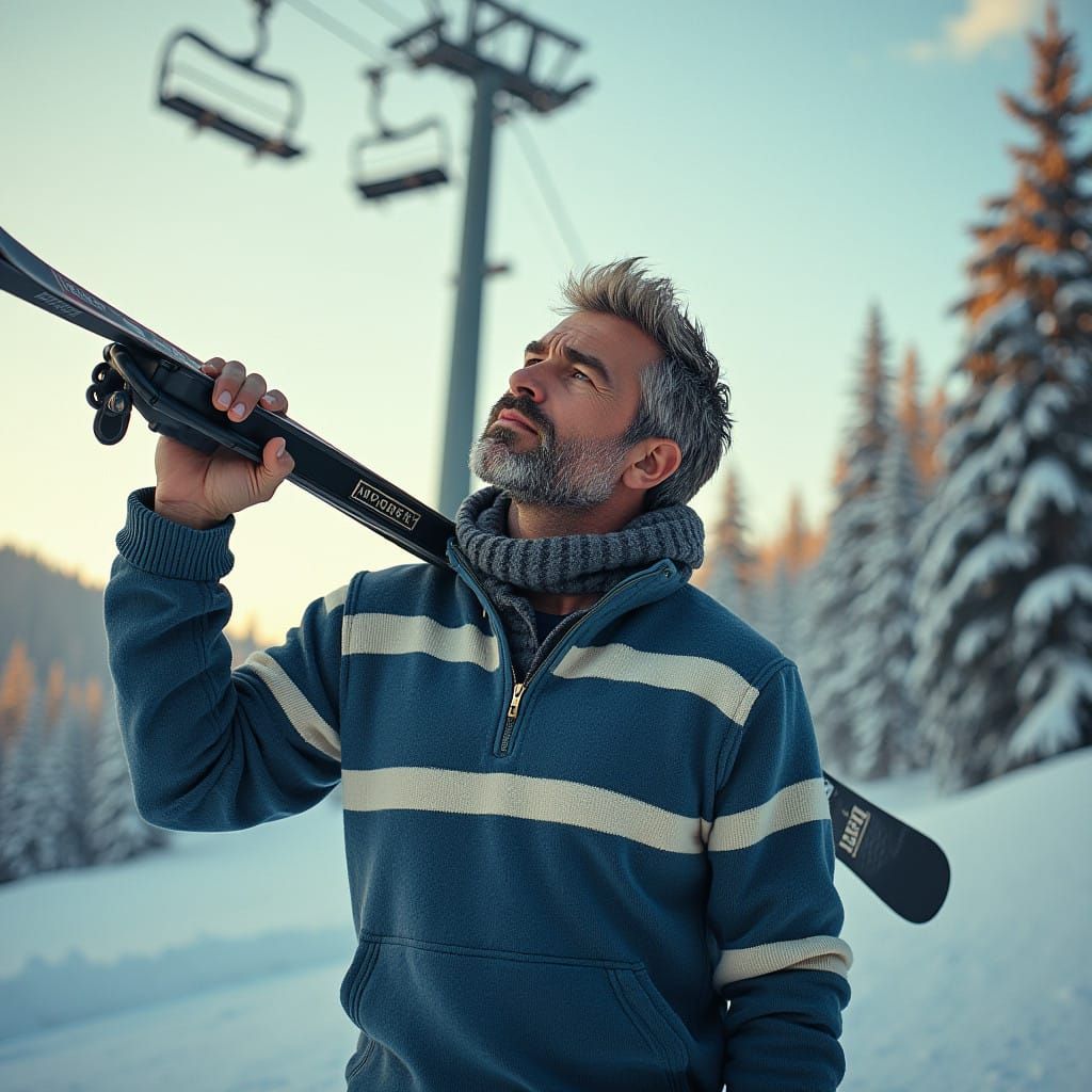 Epic Winter Explorer in Classic Ski Sweater