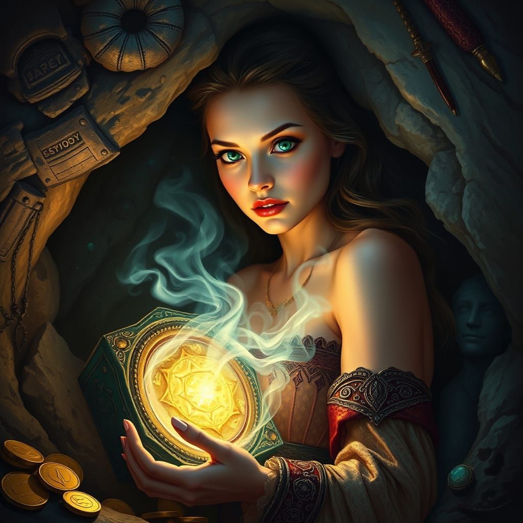 What if you found a hidden treasure in a cave?