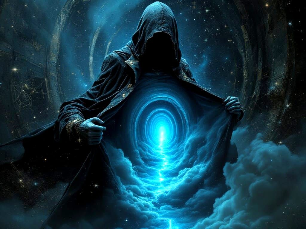 Surreal Figure Reveals Cosmic Expanse