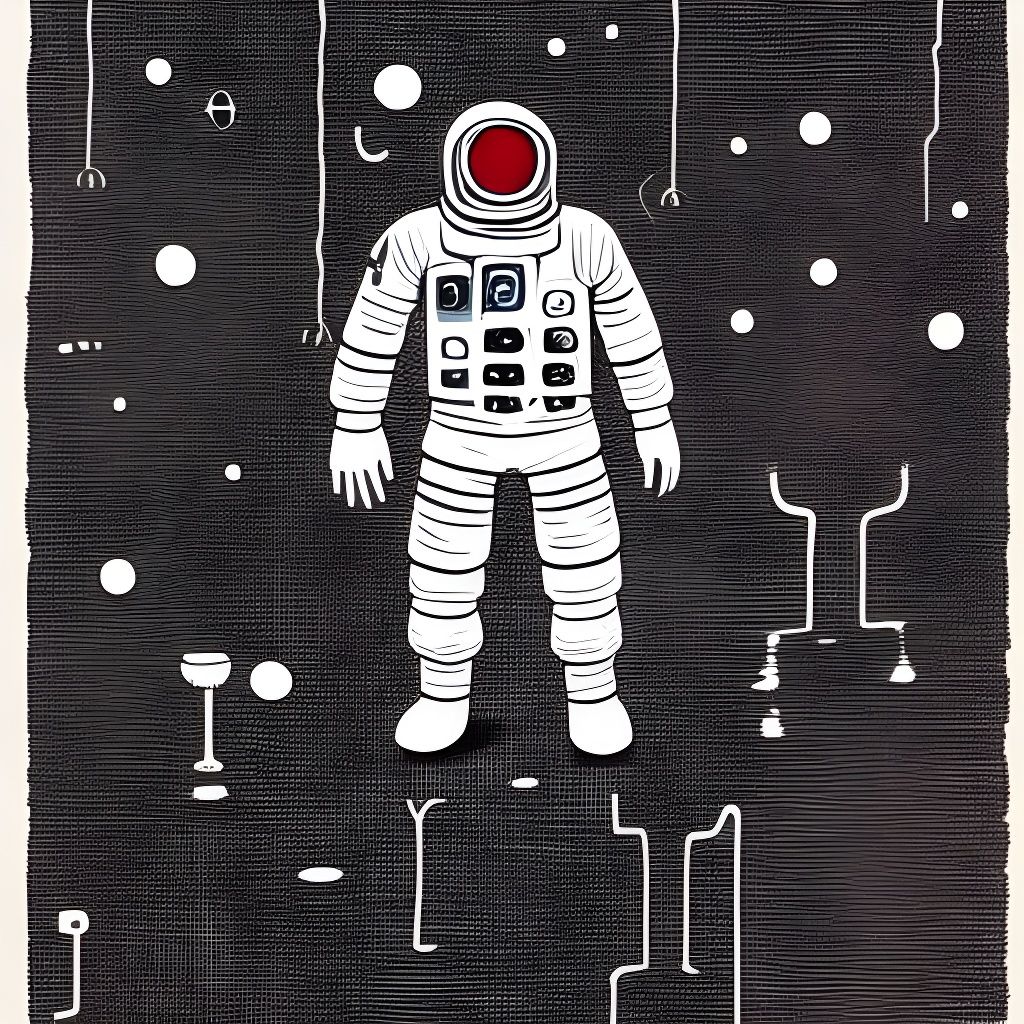 The Reluctant Astronaut: Contemporary Sci-Fi Horror Art