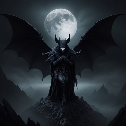 Ethereal Bat of Dark Fantasy