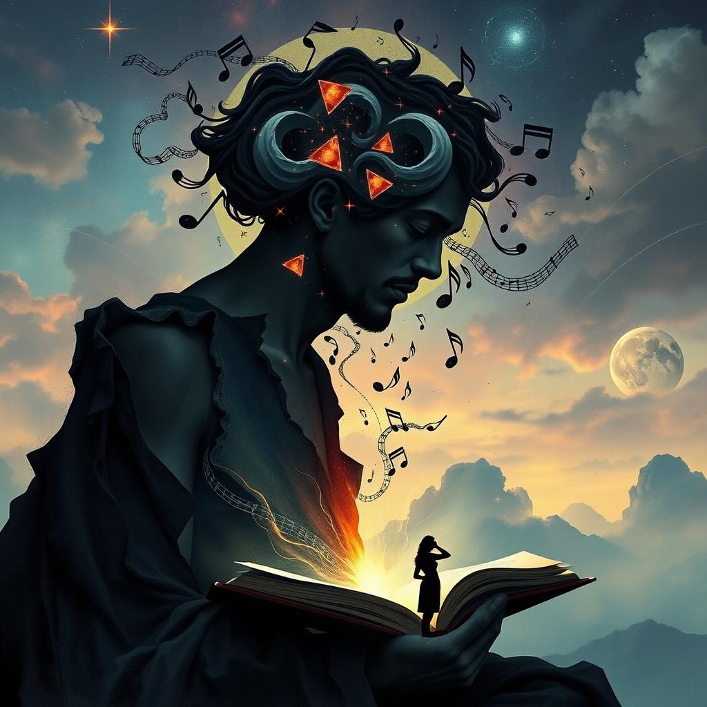 Meditation Man's Mind Unleashes Knowledge