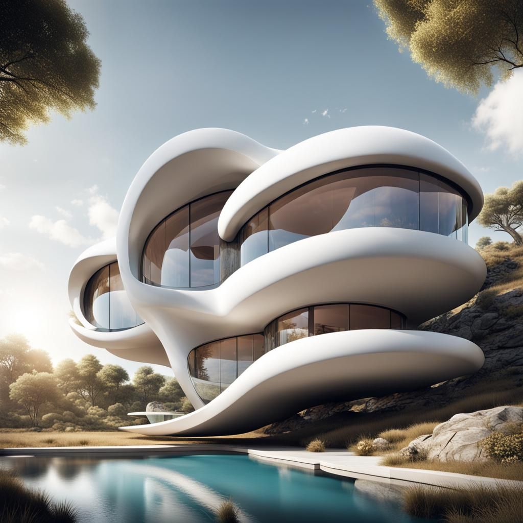 Avant-Garde Vision of Future Home in Unreal Engine