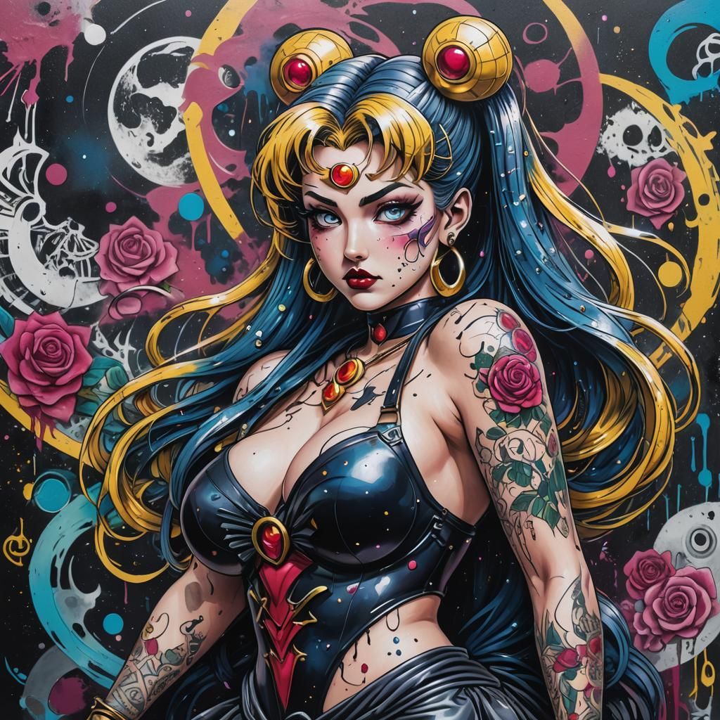 Goth Sailor Moon