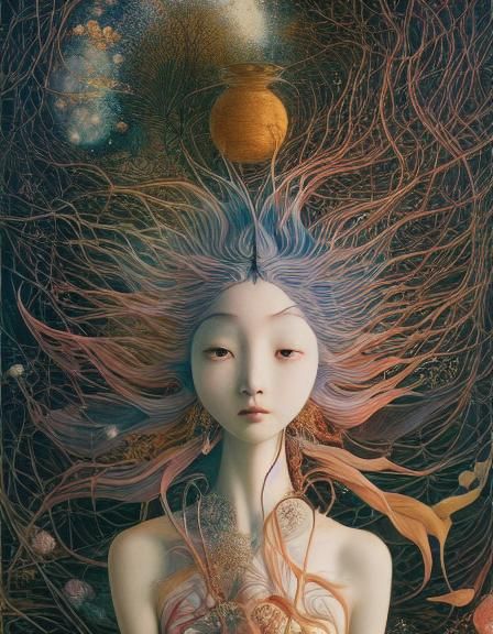 Surreal Star: A Fairytale World in Rich Colors