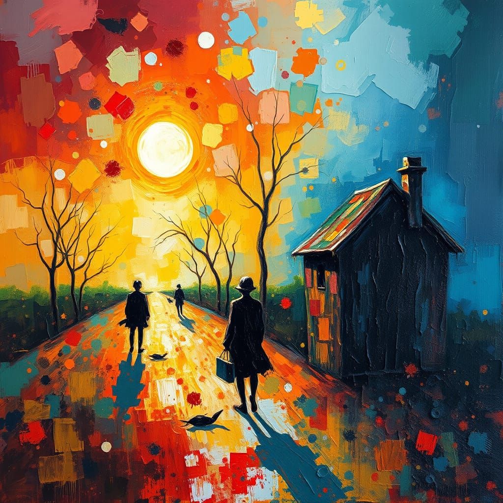 Neo-Impressionist Expressionists in Airy Fantasy Landscapes