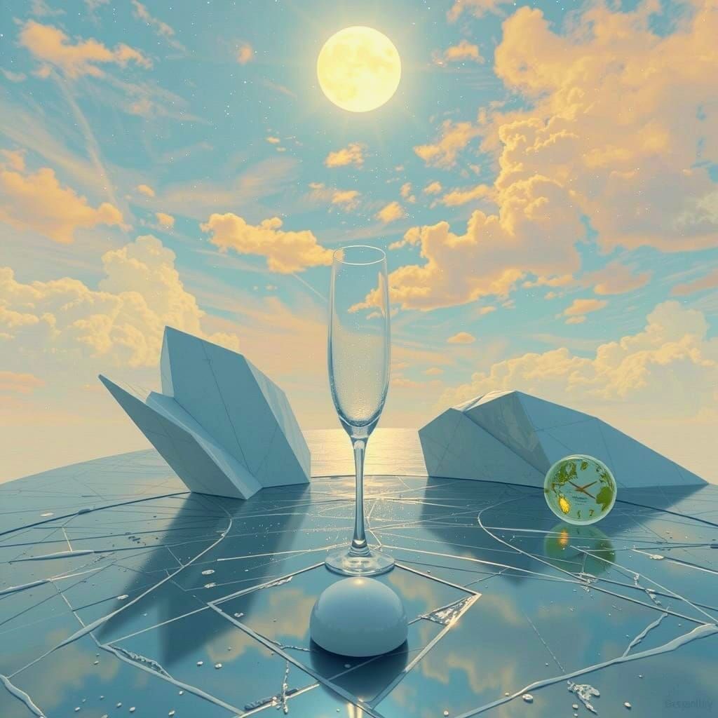 Glimmering Gold and Glass Effects